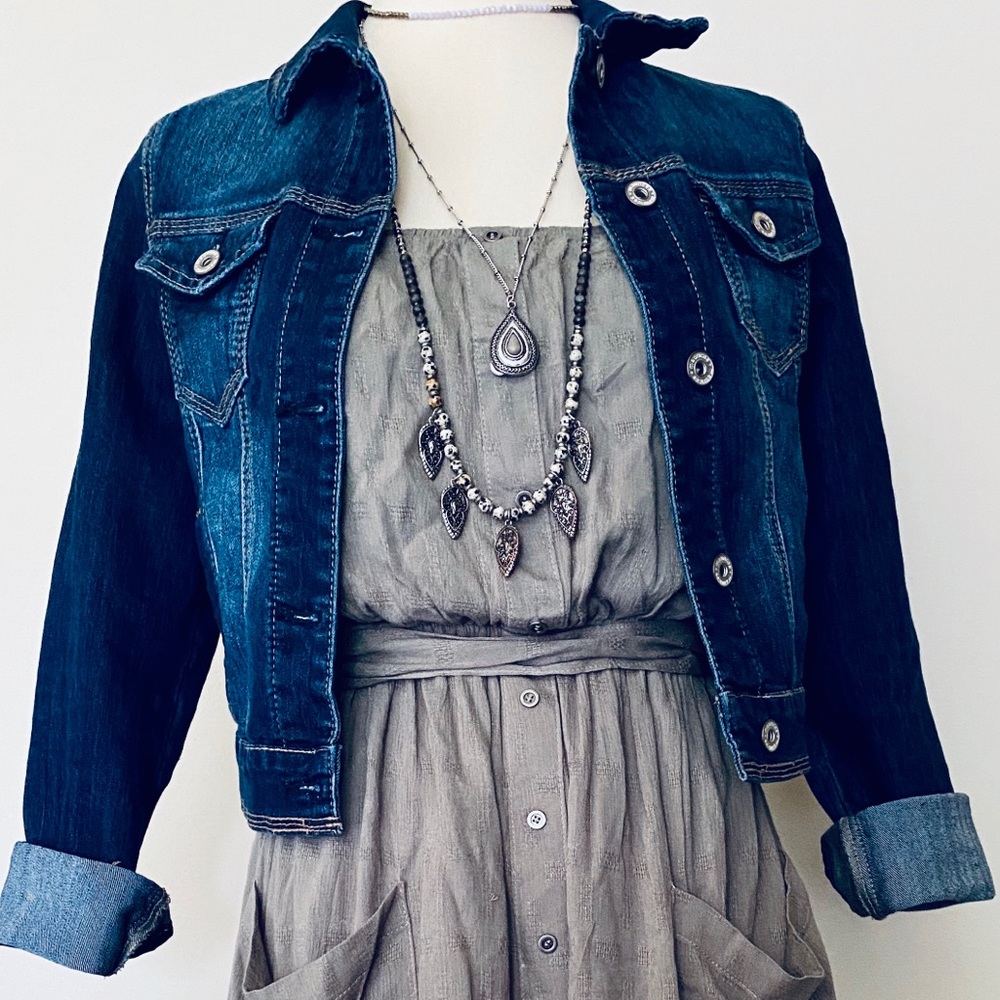 Maurices Long Sleeve Denim Jacket Size Small